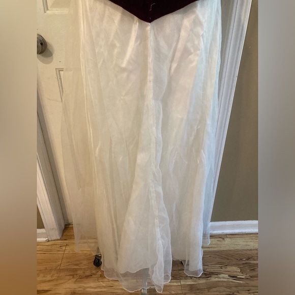 Vintage dress maxi women’s Poly made in USA size L - Picture 5 of 13